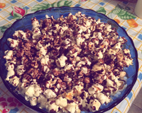 Pipoca de chocolate