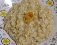 Risoto de limão siciliano