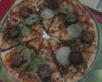 Pizza fácil de frango