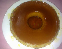 Pudim cremoso de coco