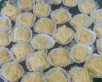 Cocada com leite condensado