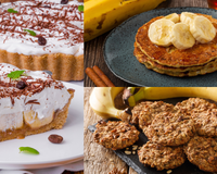 7 receitas com banana do café da manhã à sobremesa para comer todos os dias