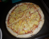 Massa de pizza simples e deliciosa