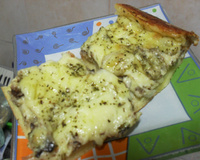 Torta -Pizza rápida de sardinha