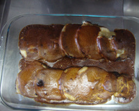 Lagarto recheado especial da Jana