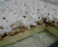 Pavê de creme simples e delicioso