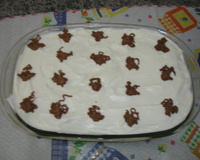 Pavê de pão de ló da Dri