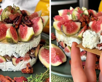 Entrada fácil e elegante para impressionar nas festas: tartar de gorgonzola com figo é simplesmente irresistível
