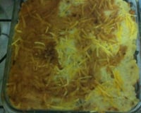 Escondidinho de batata doce