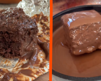 Bolo fondue cremoso, molhadinho, chocolatudo e ZERO AÇÚCAR: receita fácil e gostosa como a gente gosta!