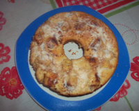 Bolo integral de banana com aveia