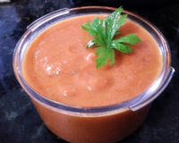 Molho de beterraba com cenoura (falso molho de tomate)