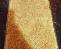 Batata recheada em travessa