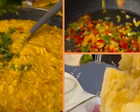 Esse prato de mandioca com frango é a receita perfeita para reunir a família, todo mundo quer levar um potinho pra casa