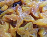 Doce de carambola em caldas