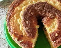 Bolo de fubá cremoso