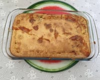 Torta de atum de liquidificador