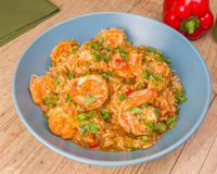 Arroz de camarão cremoso: receita fácil vale por uma refeição completa e só precisa de uma panela!