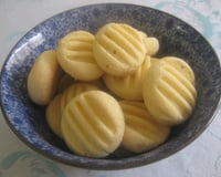 Biscoito de fubá sem glutén