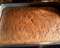 bolo de baunilha no liquidificador