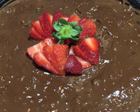 Torta gelada de chocolate