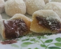 Brigadeiro de leite em pó com creme de avelã
