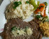 Risoto de palmito cremoso