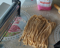 Massa para macarrão caseiro