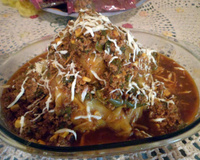 Repolho recheado da tais