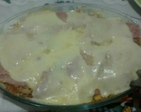 Macarronada de carne moída