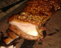 Costela suína dourada