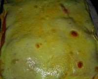 Lasanha de pão de forma