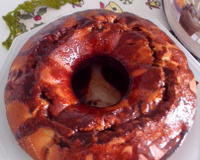 Bolo de maçã com canela