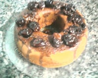 Bolo de aveia com granola