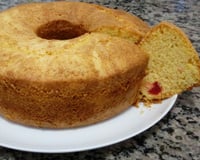 Bolo de fubá fofinho