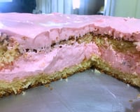 Bolo mousse de morango