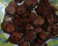 Calabresa ao molho shoyu