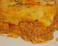 Torta de milho com frango