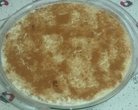 Arroz doce com leite condensado e coco