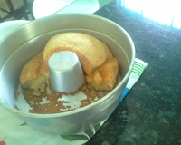 Bolo pão de queijo sem ovo