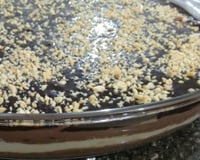 Ovo de Páscoa na travessa