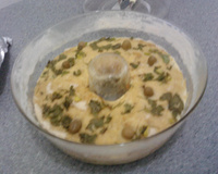 Pudim de pão salgado