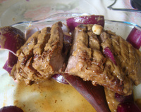 Carne de panela ao molho de cebola