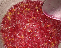 Pipoca com leite em pó colorida