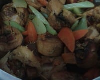 Bife a rolê de frango