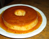 Pudim de pão com leite em pó