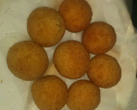 Bolinha de queijo de festa