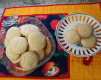 Bolachas de queijo parmesão do Lúcio Cezar