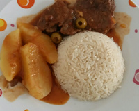 Contra filé no molho cozido