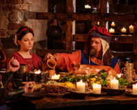 Era assim que uma comida de luxo era feita na Idade Média: se ainda fosse desse jeito, ninguém iria gostar